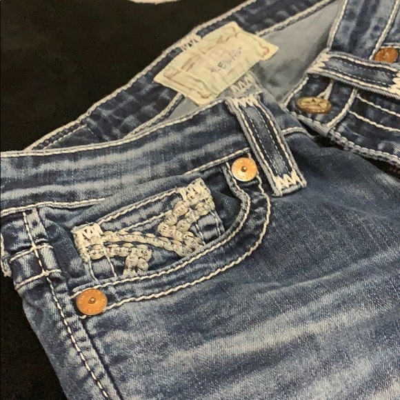 Big Star  distressed jeans - Picture 2 of 6